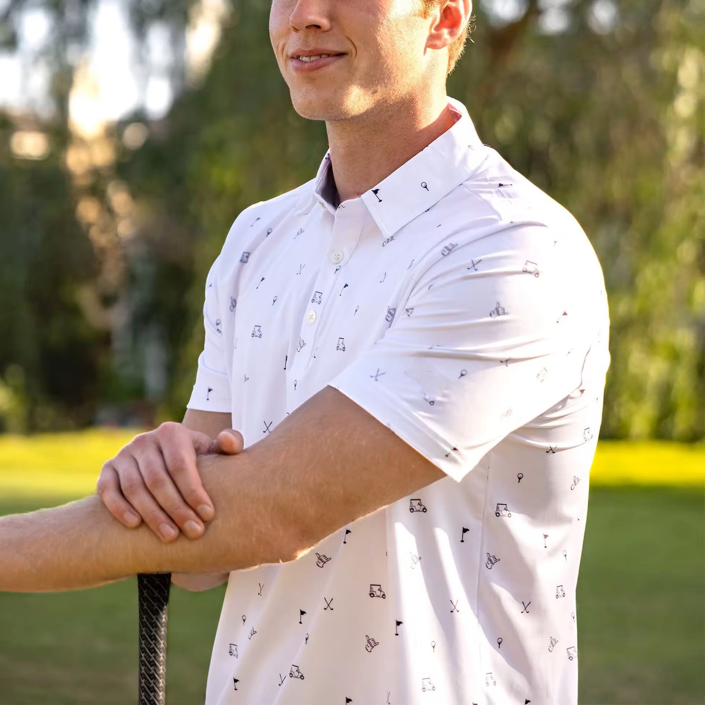 mens golf polo