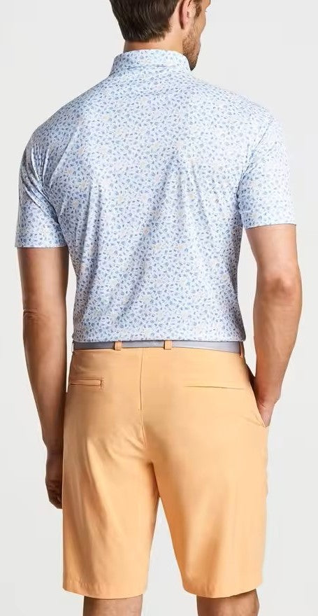 mens golf polo ocean