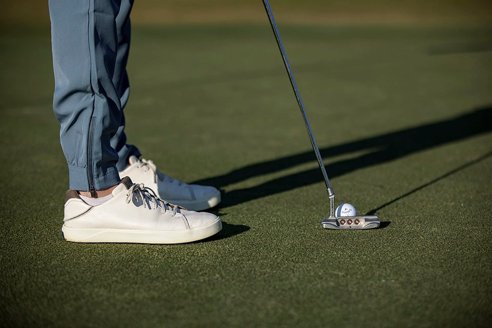 detail shot of eagelco golf pants