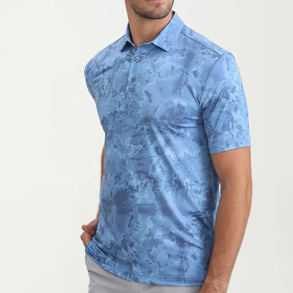 Sky Blue Golf Shirt