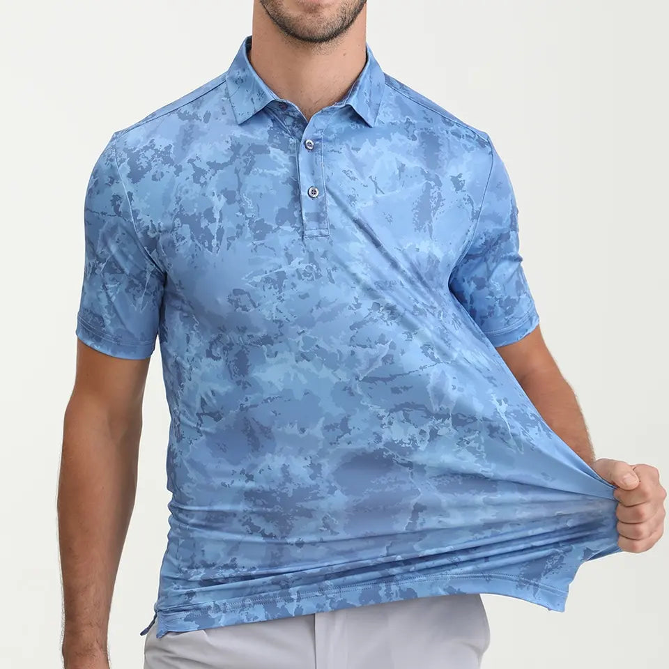 Sky Blue Golf Shirt